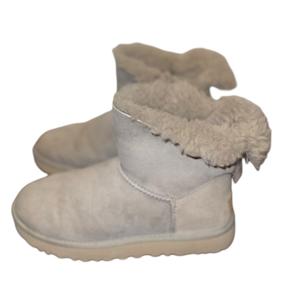 Gray Mini Bailey Ugg Boots